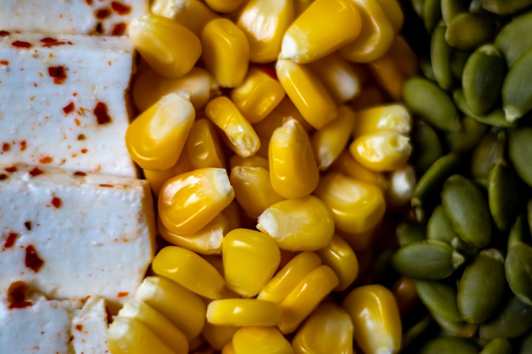 Morning Healthy Protein Salad Closeup